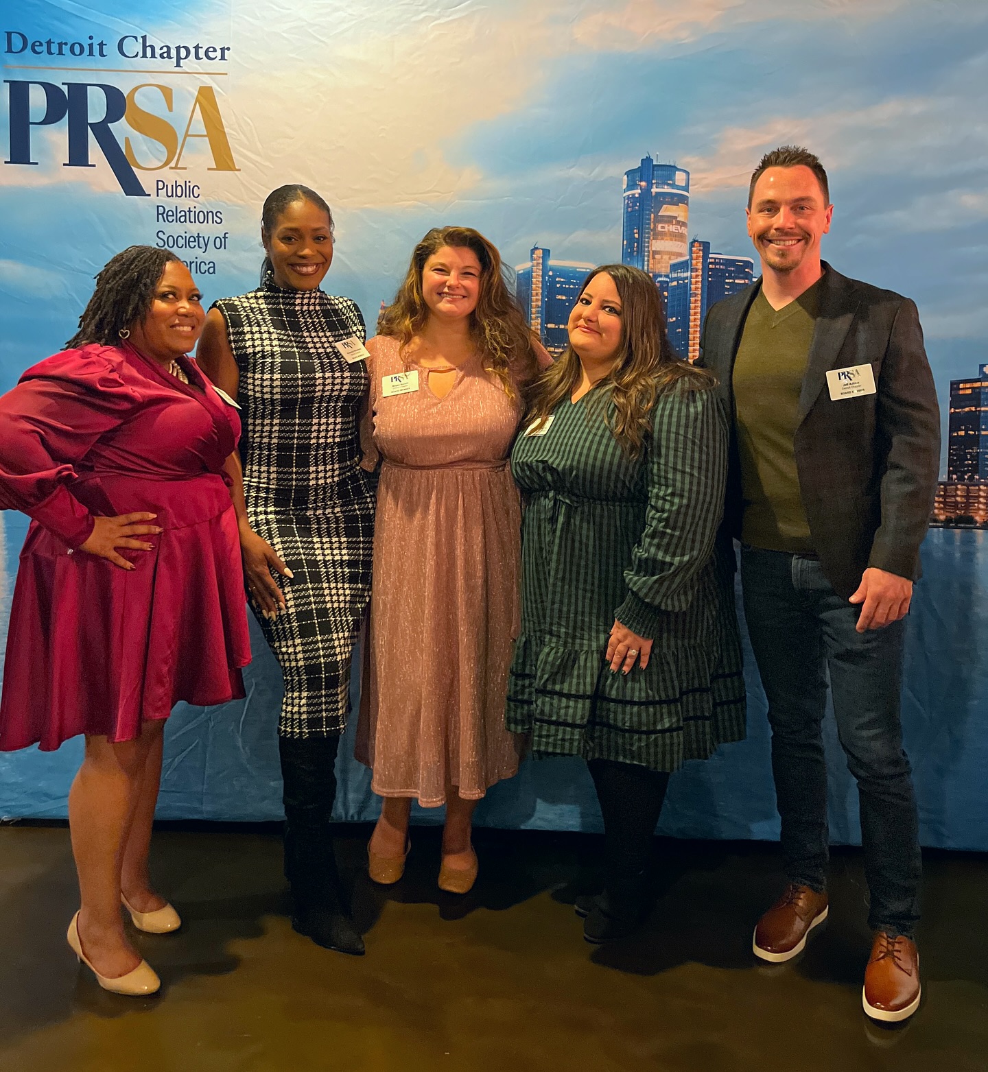 Group of PR professionals